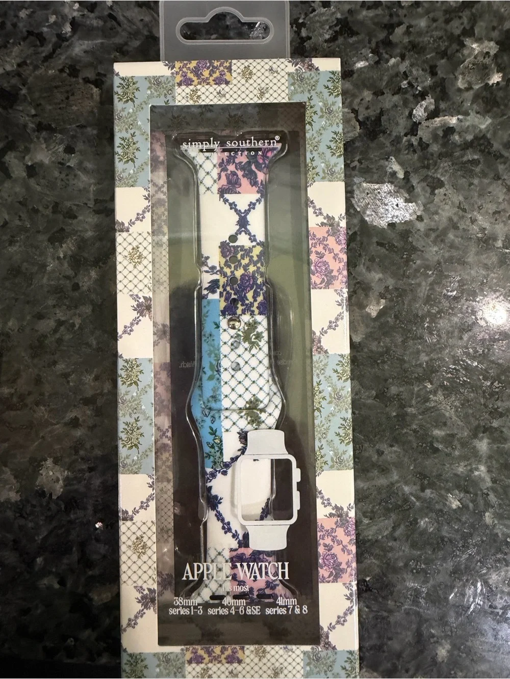 NIB Simply Southern Floral Apple Watch Band 38mm 40mm 41mm